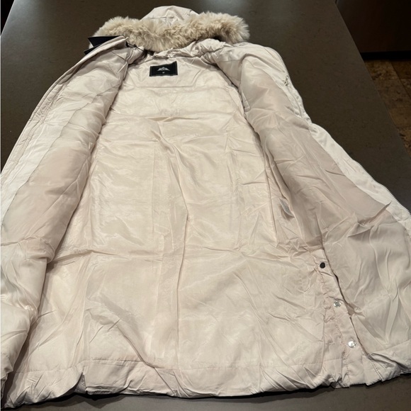 NWT MOERDENG Women's Long Puffer Vest Down Alternative Outerwear Hooded Sz: M - Picture 9 of 15